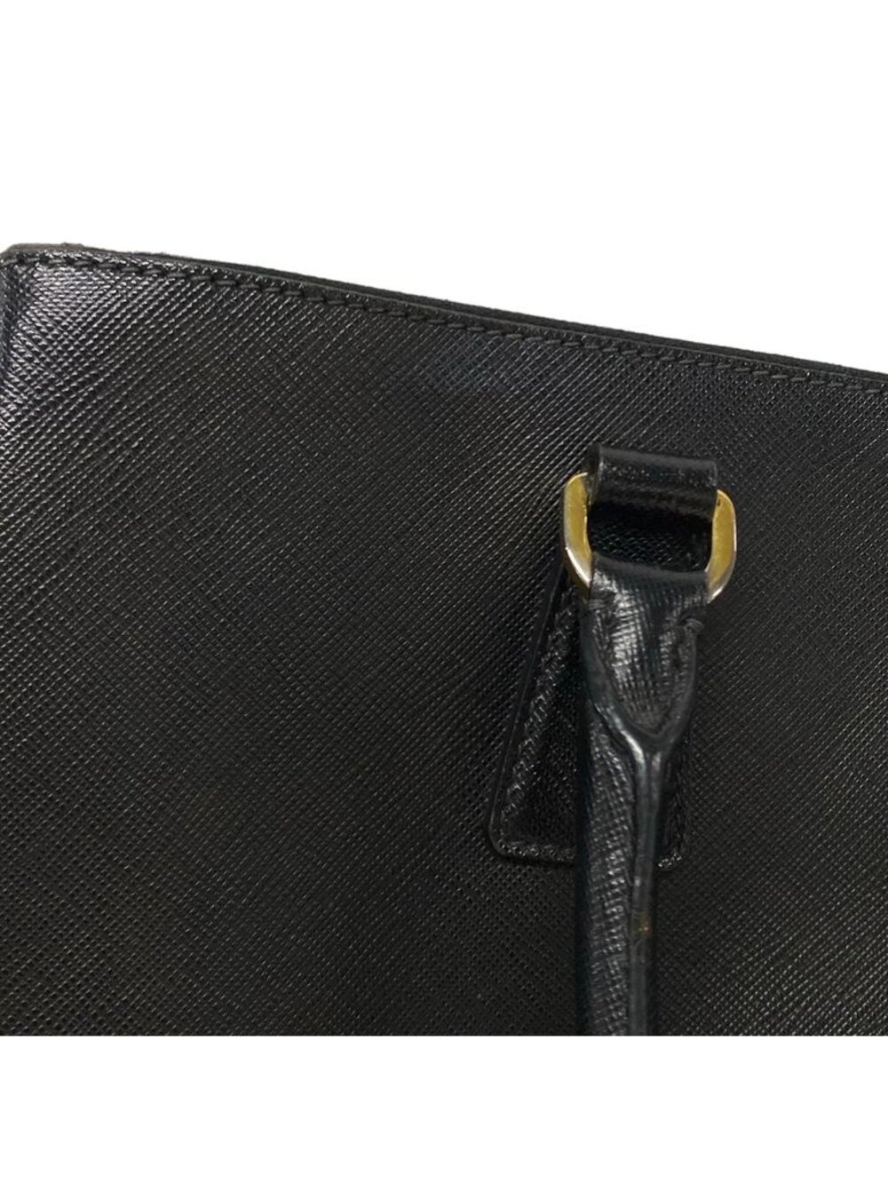 Prada Handbag Galleria Large Bag Black Leather - Picture 13 of 15